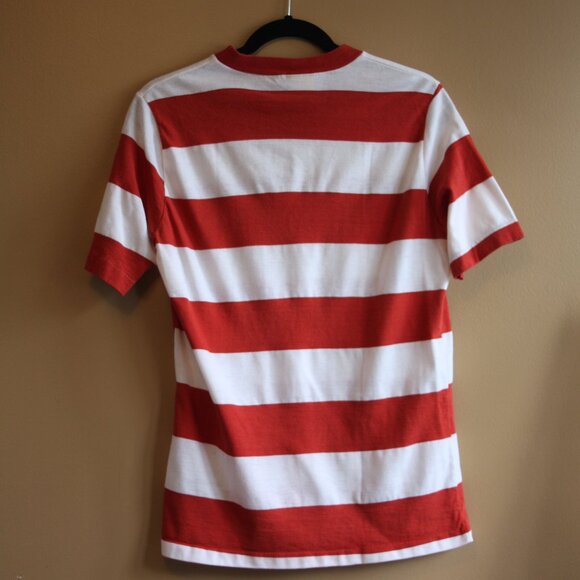 Sears Red and White striped T-shirt - Picture 2 of 3